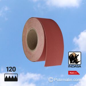 PAPIER DE VERRE AUTO-ADHÉSIF P120 - 70 MM x 25 MÈTRES