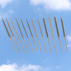 JEU DE LIMES AIGUILLES 140 MM (12 PIÈCES)