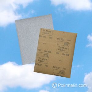 FEUILLE DE PAPIER ABRASIF FREE-CUT 3M 