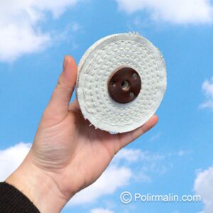 TAMPON DE POLISSAGE W2 DIAM. 100 MM - SMALL 