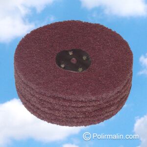 BROSSE À SATINER GROS GRAIN DIAM. 200 MM