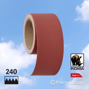 PAPIER DE VERRE AVEC VELCRO P240 - 70 MM x 5 MÈTRES