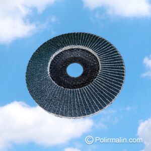 DISQUE À LAMELLES ZIRCON 125 x 22,2 MM, P60 