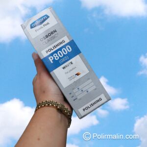 BLOC DE PÂTE À POLIR P8000 POUR PRÉ-POLIR PLASTIQUES 