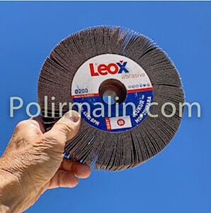 ROUE À LAMELLES DE TOILE ABRASIVE 140 X 40 X 20 MM GR.080 
