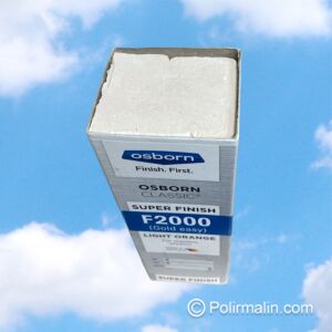 BLOC DE PÂTE À POLIR F2000 POUR ACIER INOXYDABLE ET PLASTIQUES, HAUTE BRILLANCE 