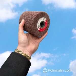 ROUE DE FINITION 100 X 100 X 19 MM - NYLON A FIN 