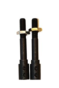 PROLONGATEUR D'AXE 63 MM FILETAGE GAUCHE + DROITE - DIAMÈTRE INTERNE 10 MM
