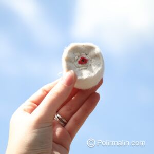 TAMPON DE POLISSAGE EN COTON MINI 40 x 25 MM