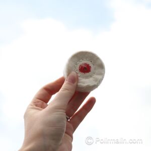 TAMPON DE POLISSAGE EN COTON MINI 50 x 25 MM