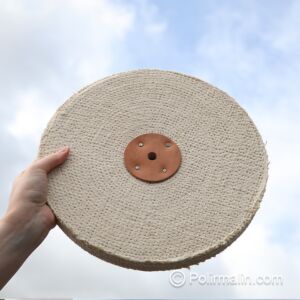 SISAL COUSU AVEC ROSETTE EN CUIR 300 MM MEDIUM