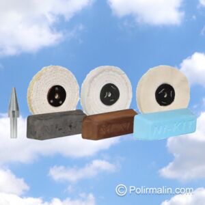 KIT DE POLISSAGE Ø100 MM (ÉPAISSEUR 13 MM)