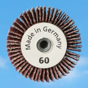 ROUE À LAMELLES 30 x 15 MM AVEC FILET M4, P60 