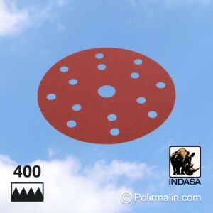 DISQUE ABRASIF VELCRO - Ø 150 MM - P400 - 50 PIÈCES