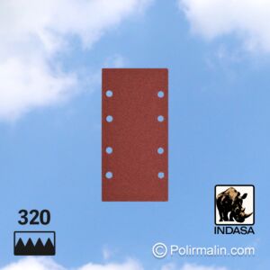 BANDE ABRASIVE VELCRO 70 X 127 MM - P320 - 50 PIÈCES